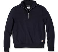Carhartt Relaxed Fit Half Zip Felpa da donna, nero, Taglia L