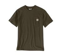 Carhartt Maglietta Dearborn Relaxed Pocket K87 – manica corta, taschino – verde taglia S uomo