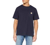 T-shirt Carhartt K87 Pocket manica corta nero puro - XL