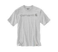 Carhartt Dearborn Relaxed Logo Maglietta, grigio, taglia 2XL per maschi