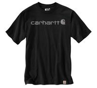 Carhartt Dearborn Relaxed Logo Maglietta, nero-grigio, taglia XL per maschi
