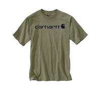 Carhartt Dearborn Relaxed Logo Maglietta, verde, taglia L per maschi