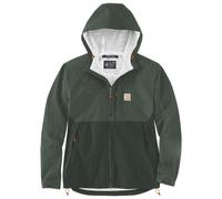 Carhartt Relaxed Fit Packable giacca antipioggia impermeabile, grigio-verde, taglia L per maschi