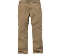 Carhartt Relaxed Fit Twill Utility Work Pantaloni, Marrone chiaro, Taglia 33