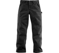 Carhartt Relaxed Fit Twill Utility Work Pantaloni, nero, Taglia 36
