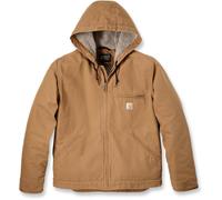 Carhartt Relaxed Fit Washed Duck Sherpa Lined Giacca, marrone, Taglia M