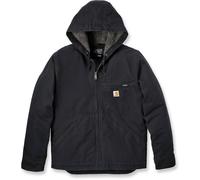 Carhartt Relaxed Fit Washed Duck Sherpa Lined Giacca, nero, taglia L per maschi