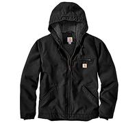 Carhartt Giacca OJ392 foderata Sherpa vestibilità comoda Nero L Uomo