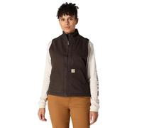 Carhartt Relaxed Fit Washed Duck Sherpa-lined Mock-neck Vest Gilet Donna (Pacco da 1)