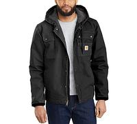 Carhartt Relaxed Fit Washed Duck Sherpa-Lined Utility Jacket Abbigliamento da Lavoro, Nero, M (Lungo) Uomo