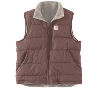 Carhartt Relaxed Midweight Utility Gilet donna, marrone, Taglia M