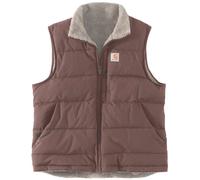 Carhartt Relaxed Midweight Utility Gilet donna, marrone, Taglia S