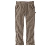 Carhartt Relaxed Straight Rugged Flex Duck Dungaree Pantaloni, Sabbia, Taglia 38/34