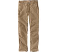 Carhartt Rigby Straight Fit Pantaloni, verde-marrone, taglia 33 per maschi