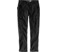 Relaxed Ripstop Cargo Work Pantaloni, nero, taglia 38 per maschi