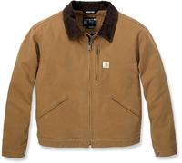 Carhartt Rugged Flex Canvas Detroit, giacca tessile donna M female Marrone Chiaro