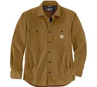 Carhartt Rugged Flex Canvas Fleece, camicia/giacca in tessuto M male Marrone (B33)