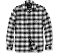 Carhartt Rugged Flex Flannel Plaid Camicia, nero-beige, taglia S