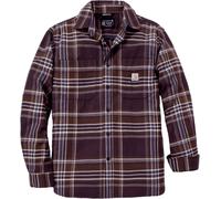 Carhartt Rugged Flex Flannel Plaid, camicia S male Lilla Scuro