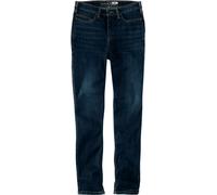 Carhartt Rugged Flex, jeans donna W4 male Blu (H82)