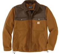 Carhartt Rugged Flex™ Montana, giacca in tessuto M male Marrone Chiaro/Marrone Scuro