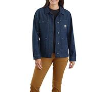 Carhartt Denim, giacca di jeans donna L female Blu Scuro (H86)
