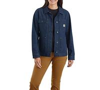 Carhartt Denim, giacca di jeans donna XS female Blu Scuro (H86)