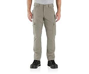 Carhartt Rugged Flex Relaxed Fit Ripstop Cargo Work Pant Pantaloni utili da Lavoro, Greige, 31W x 30L Uomo