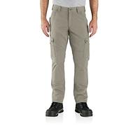 Carhartt Rugged Flex Relaxed Fit Ripstop Cargo Work Pant Pantaloni Utility, Greige, 32W x 34L Uomo