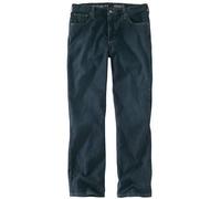 Carhartt Rugged Flex Relaxed Straight Jeans, blu scuro, Taglia 32