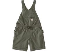 Carhartt Rugged Flex Ripstop Ladies Shortall, Oliva Scura, Taglia M