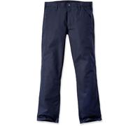 Carhartt Rugged Stretch Canvas Pantaloni, blu scuro, Taglia 38