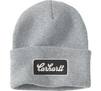 Carhartt Script Patch, berretto Taglia unica male Grigio Chiaro