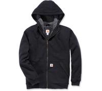 Carhartt Sherpa-Lined Midweight Full-Zip Felpa, nero, taglia S per maschi