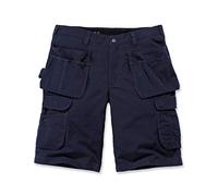 Carhartt Steel Multipocket, pantaloncini cargo W31 male Blu Scuro