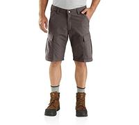 Carhartt, Short cargo Force® in tessuto Ripstop , Relaxed Fit Uomo, Catrame, W33