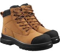 Carhartt Sicurezza degli uominiitsstiefel Detroit 6 Inch S3 Zip Boot Wheat EUR 36