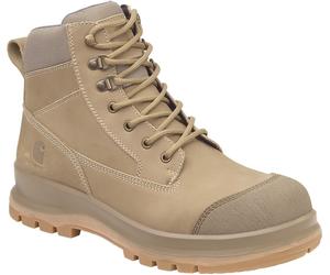Carhartt Sicurezzaitsstiefel Detroit 6" S3 Zip Boot Dark Khaki EUR 43