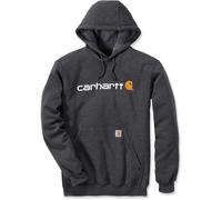 Carhartt Signature Logo Midweight Felpa, grigio-bianco, taglia XL