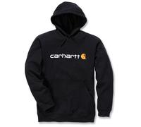 Carhartt Signature Logo, cappuccio XS male Nero