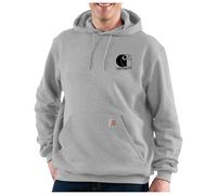 Carhartt - Signature Logo Sweatshirt - Felpa con cappuccio S grigio