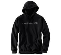 Carhartt - Signature Logo Sweatshirt - Felpa con cappuccio S nero