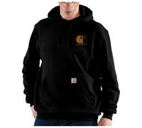 Carhartt - Signature Logo Sweatshirt - Felpa con cappuccio S nero