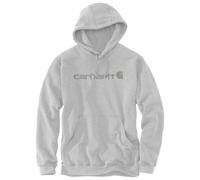 Carhartt - Signature Logo Sweatshirt - Felpa con cappuccio XL grigio