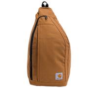 Carhartt Durable Sling Bag, Crossbody Backpack with Side Release Buckle, Tablet Sleeve And Adjustable Strap, Zaino a Tracolla Brown, Taille Unique Unisex-Adulto