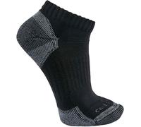 Carhartt Midweight Low Cut Calzini (3 paia), nero-grigio, taglia XL per maschi
