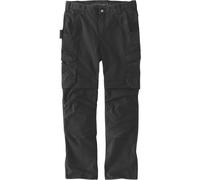 Carhartt Relaxed Fit Straight Steel Rugged Flex Ripstop Double-Front Cargo Pantaloni, nero, taglia 32 38 per maschi