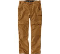 Carhartt Steel Rugged Flex Relaxed Fit Ripstop Double Front Utility Multi Pocket Work Pantaloni, marrone, taglia 30 per maschi
