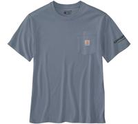 Carhartt Streetcar Graphic Maglietta, Blu navy, Taglia L