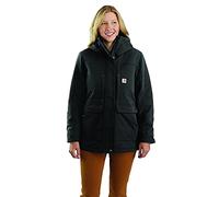 Carhartt Super Dux Relaxed Fit Insulated Tradizional Coat, Nero, XS Donna